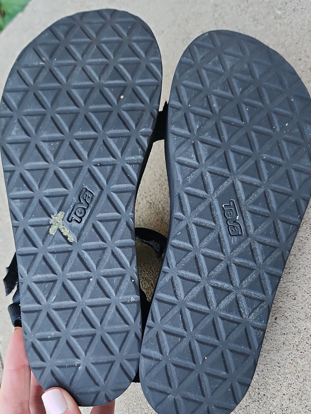 Teva Black Platform Strappy Sandals - Picture 8 of 16